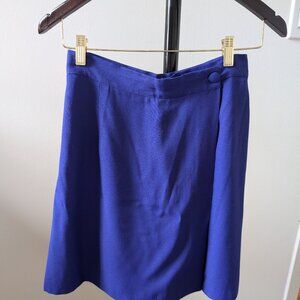 Adorable Vintage Saphhire Blue Skort